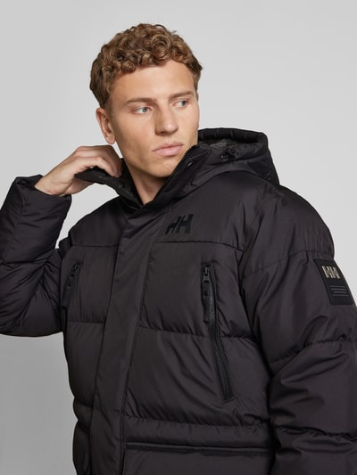 Helly Hansen Kurtka pikowana z nadrukiem z logo model ‘REINE’ Czarny 3