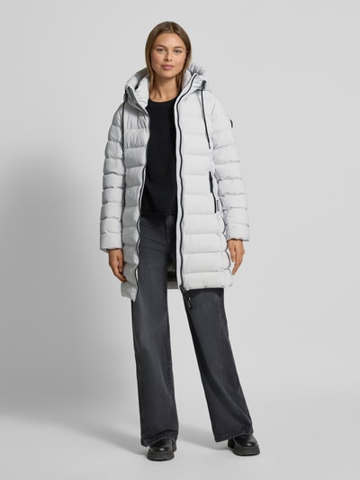 khujo Kurtka w stylu puffer z kapturem model 'NEPTAR' Złamany biały 1