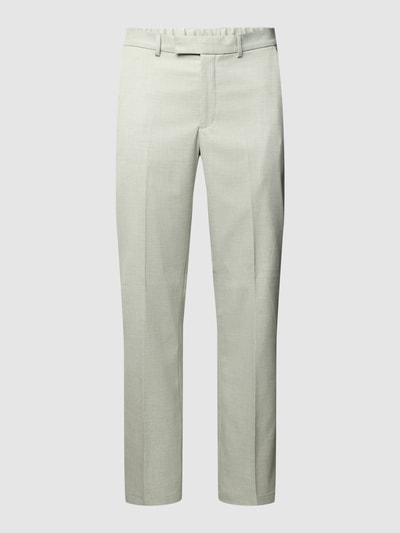 Christian Berg Men Pantalon met persplooien Lindegroen - 2