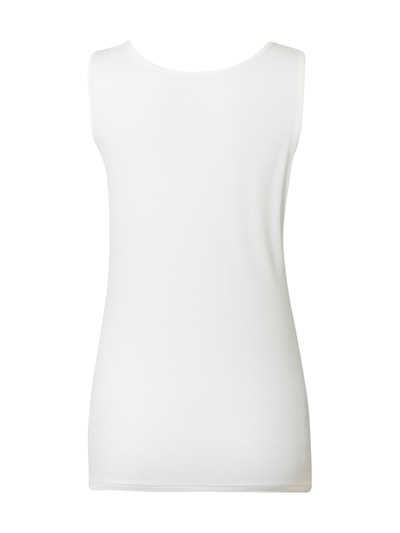 Christian Berg Woman Top mit Rundhalsausschnitt  Offwhite 3