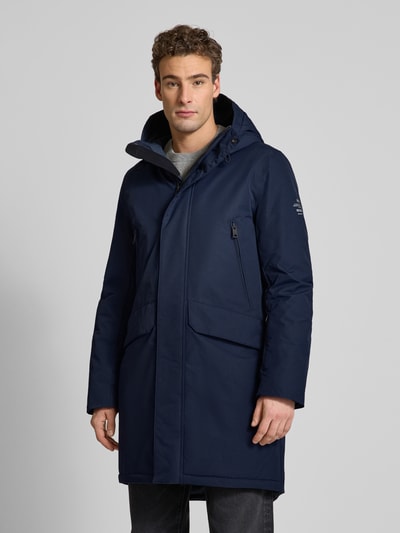 ECOALF Jacke in Überlänge Modell 'ICEBERG' Marine 4