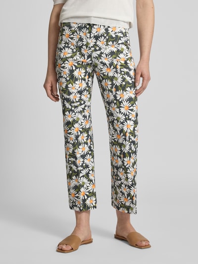 Weekend Max Mara Spodnie o kroju slim fit z nakładanymi, wpuszczanymi kieszeniami model ‘ARTEN’ Czarny 4