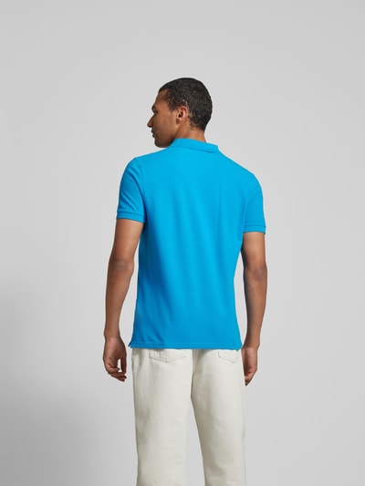 MAISON KITSUNE Poloshirt mit Motiv-Applikation Royal 5