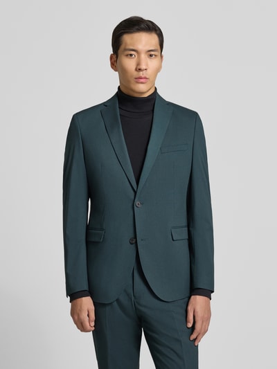 s.Oliver BLACK LABEL Slim Fit Anzugsakko mit Viskose-Anteil  Dunkelgruen 4
