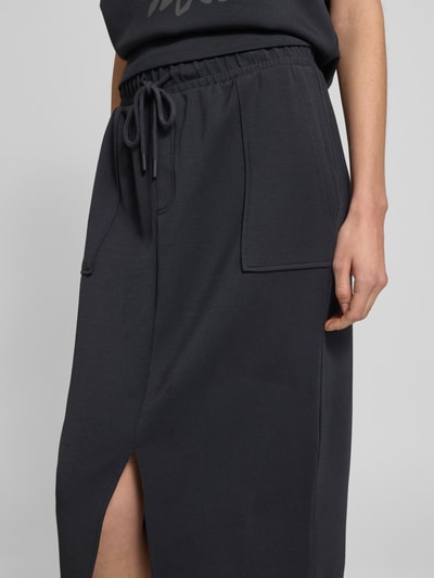 Christian Berg Woman Knielanger Rock mit aufgesetzten Taschen Black 3