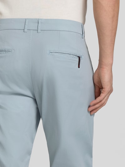 CINQUE Spodnie garniturowe o kroju slim fit z zaszewkami i francuskimi wpuszczanymi kieszeniami Jasnoniebieski 3