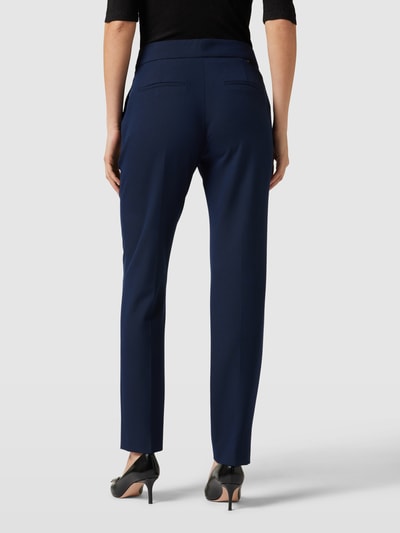 HUGO Stoffen broek met structuurmotief, model 'Hilesa' Marineblauw - 5