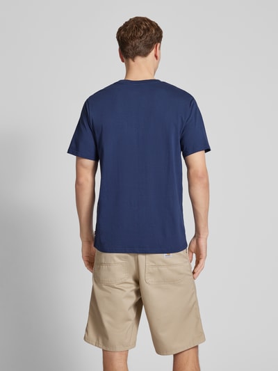 Levi's® T-shirt met labelprint Donkerblauw - 5