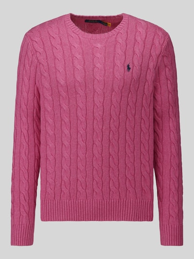 Polo Ralph Lauren Pullover mit Logo-Stitching Pink 2