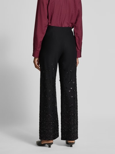 SEDUCTIVE Wide Leg Hose aus Viskose-Mix Modell 'KIMBERLY' Black 5