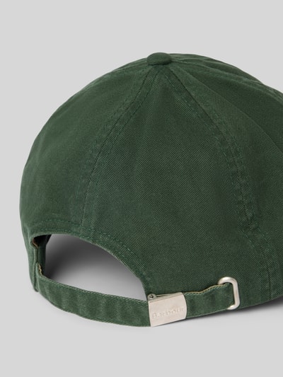 Barbour Cap aus reiner Baumwolle Modell 'CASCADE' Dunkelgruen 3