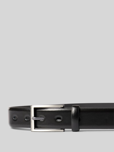 Produktfoto, Gürtel aus Leder mit Dornschließe von bugatti, klasyczny kształt, pasek męski, naturalna skóra, szerokość 3 cm, Szerokość w rozmiarze 90: 3 cm