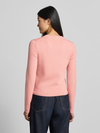 MICHAEL Michael Kors Strickjacke aus Baumwoll-Mix Altrosa 5