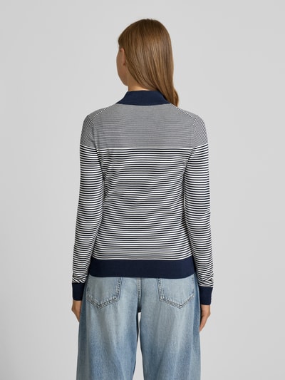 Tommy Hilfiger Regular Fit Pullover aus Baumwoll-Mix Marine 5