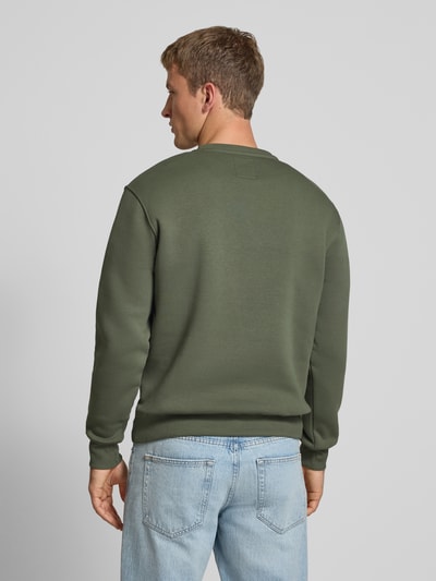 Alpha Industries Sweatshirt met labelprint Olijfgroen - 5