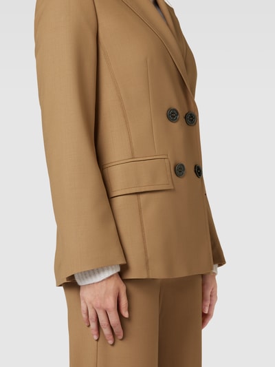 Marc Cain Blazer mit Reverskragen Camel 3