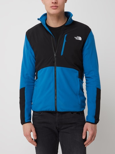 The North Face Kurtka z polaru z wstawkami w kontrastowym kolorze  Królewski niebieski 4