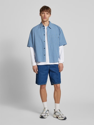 Carhartt Work In Progress Korte jeans met steekzakken, model 'SIMPLE SHORT' Jeansblauw - 1