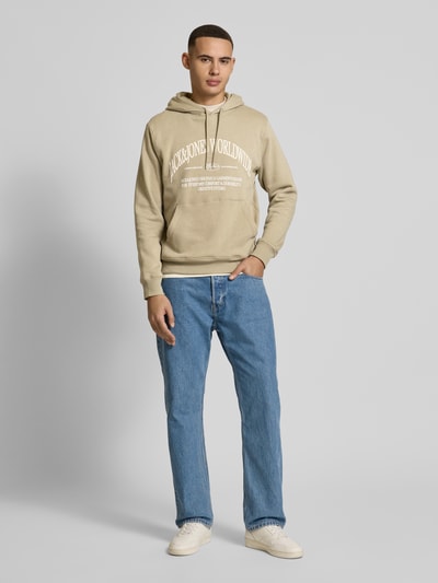 Jack & Jones Hoodie mit Label-Print Lind 1