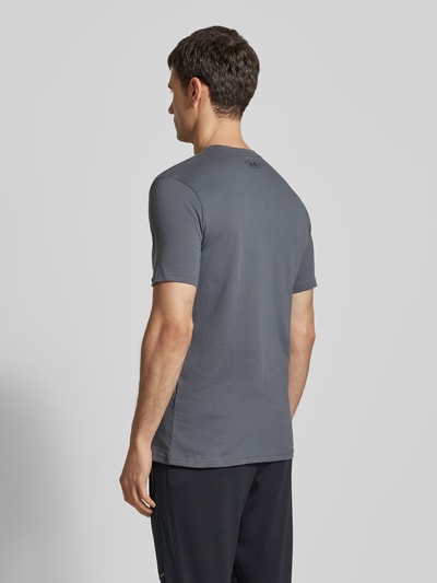 Under Armour T-Shirt mit Label-Print Anthrazit 5