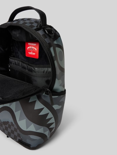 Sprayground Rucksack mit Motiv-Print Modell 'SPLIT UP' Anthrazit 5