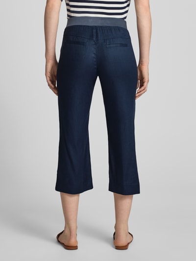 Raphaela By Brax Broek met verkorte pasvorm en elastische band Marineblauw - 5