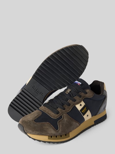 Blauer USA Sneakersy sznurowane model ‘QUEEN’ Średniobrązowy 4