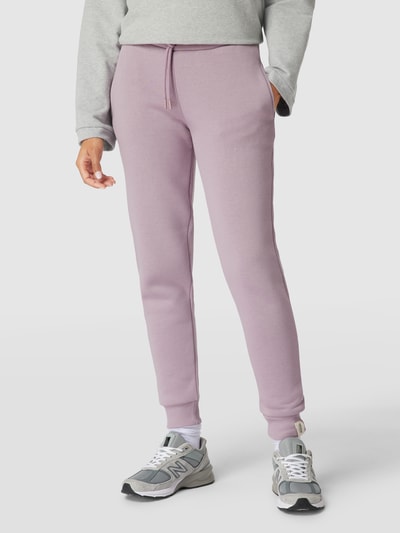 Review Sweatpants mit Tunnelzug Mauve 4