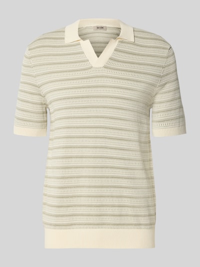 ONLY & SONS Regular Fit Poloshirt aus reiner Bio-Baumwolle Modell 'TILO' Offwhite 2