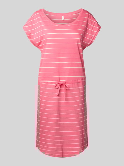 Only Flatteuze mini-jurk van puur katoen, model 'MAY' Felroze - 2