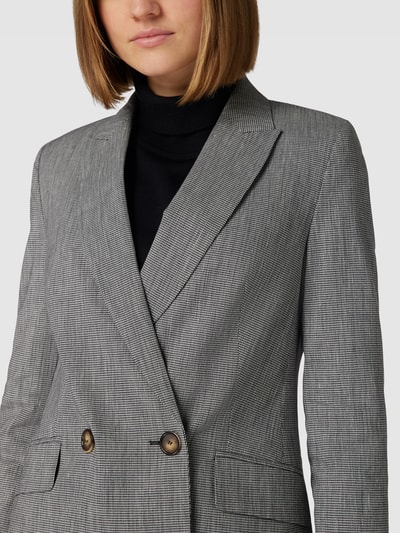 Christian Berg Woman Selection Blazer mit Hahnentrittmuster Marine 3