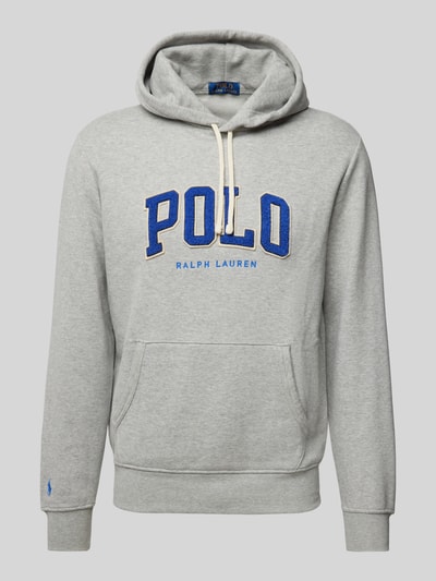 Polo Ralph Lauren Hoodie mit Kapuze Hellgrau 2