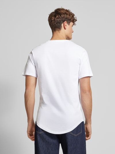 Jack & Jones T-Shirt mit Label-Patch Modell 'NOA' im 3er-Pack Weiss 5