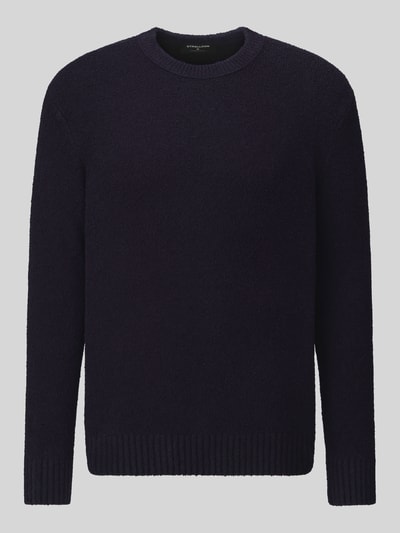 Strellson Pullover mit weicher Strukturoptik Dunkelblau 2