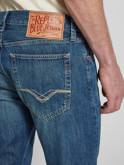 Replay Jeans mit 5-Pocket-Design Modell 'DERYCK' Jeansblau 3