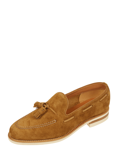 Berwick Loafers aus Leder Beige 1