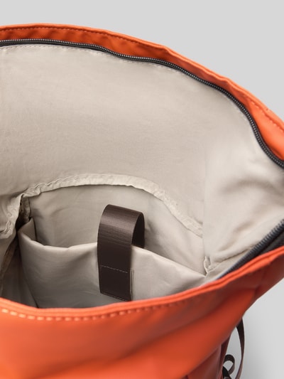camel active Rucksack mit Statement-Print Modell 'EXPLORE' Orange 4