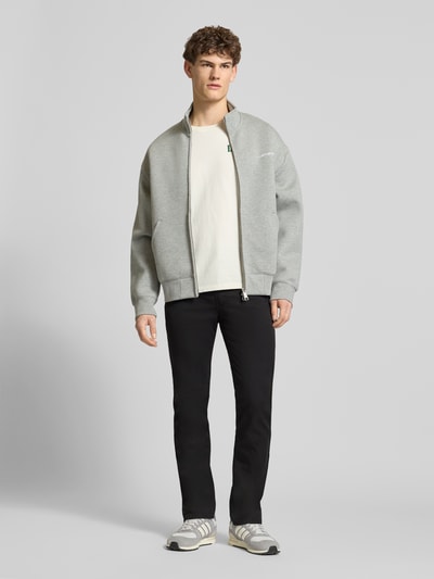 Levi's® Slim Fit Jeans aus Baumwoll-Mix Modell '511®' Graphit 1