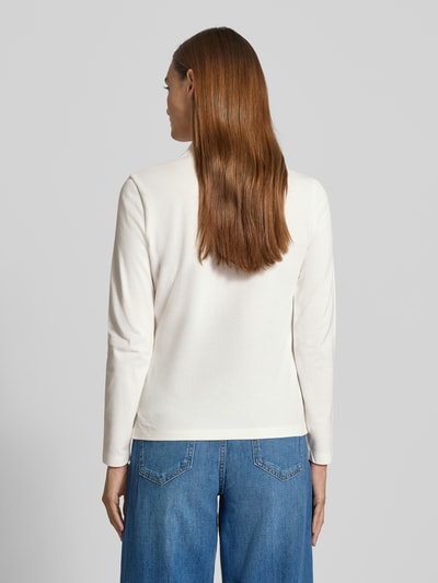 Gant Shirt met lange mouwen en platte kraag Wit - 5