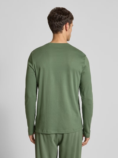 Christian Berg Men Longsleeve mit Rundhalsausschnitt Dunkelgruen 5