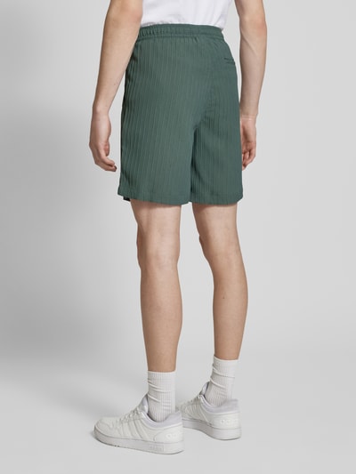 Jack & Jones Regular Fit Shorts mit Strukturmuster Modell 'JAIDEN MASSIMO' Dunkelgruen 5