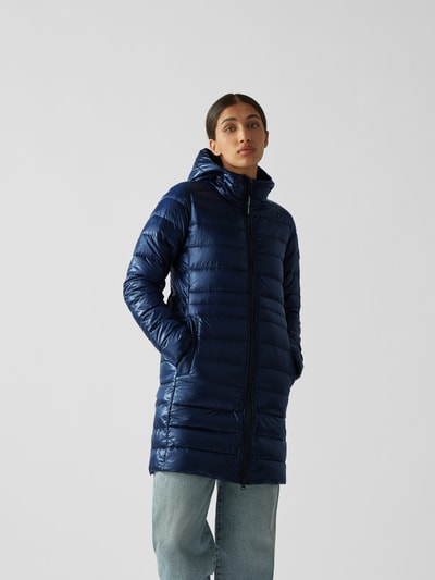 Canada Goose Daunenmantel mit Logo-Details Marine 4