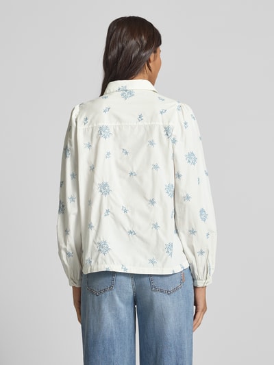 B.Young Regular Fit Hemdbluse mit Ballonärmeln Modell 'HASEL' Offwhite 5