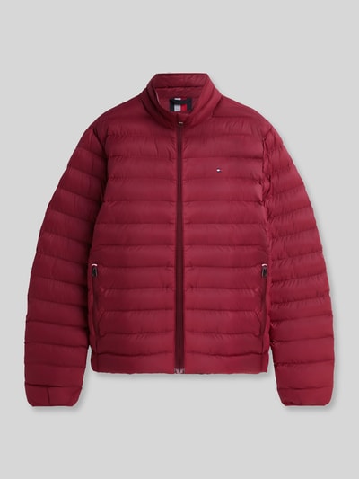 Tommy Hilfiger Regular fit gewatteerd jack met gestikt logo Bordeaux - 2