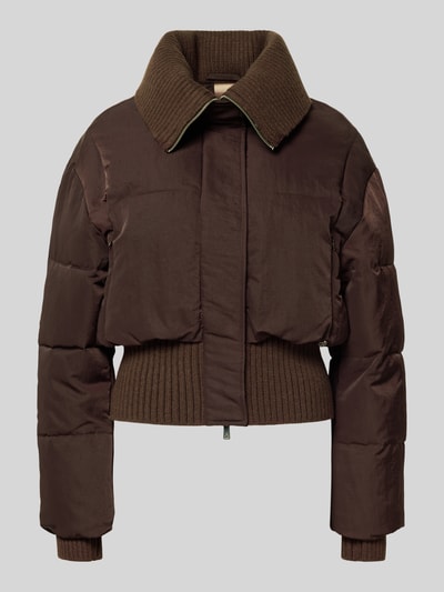 Scotch & Soda Regular Fit Steppjacke mit Zweiwege-Reißverschluss Schoko 2