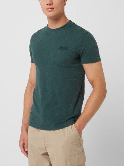 Superdry T-Shirt mit Bio-Baumwolle  Oliv 4