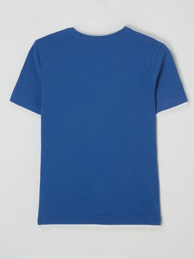 Tom Tailor T-Shirt im 2-in-1-Look  Royal 3