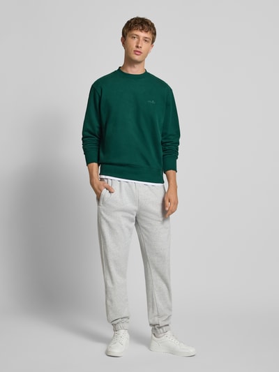 Ellesse Sweatshirt met ronde hals, model 'CORCOLLE' Donkergroen - 1