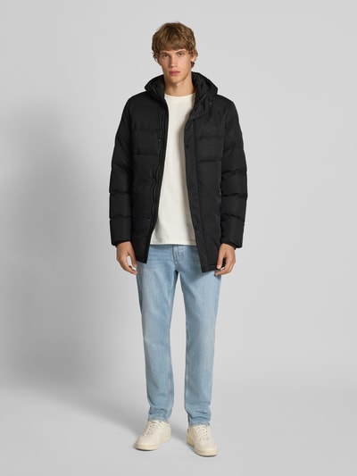 Blend Jack met doorgestikte naden en ritszakken Zwart - 1