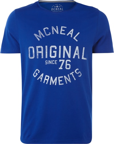 MCNEAL T-Shirt mit Logo-Print im Vintage Look Blau 4